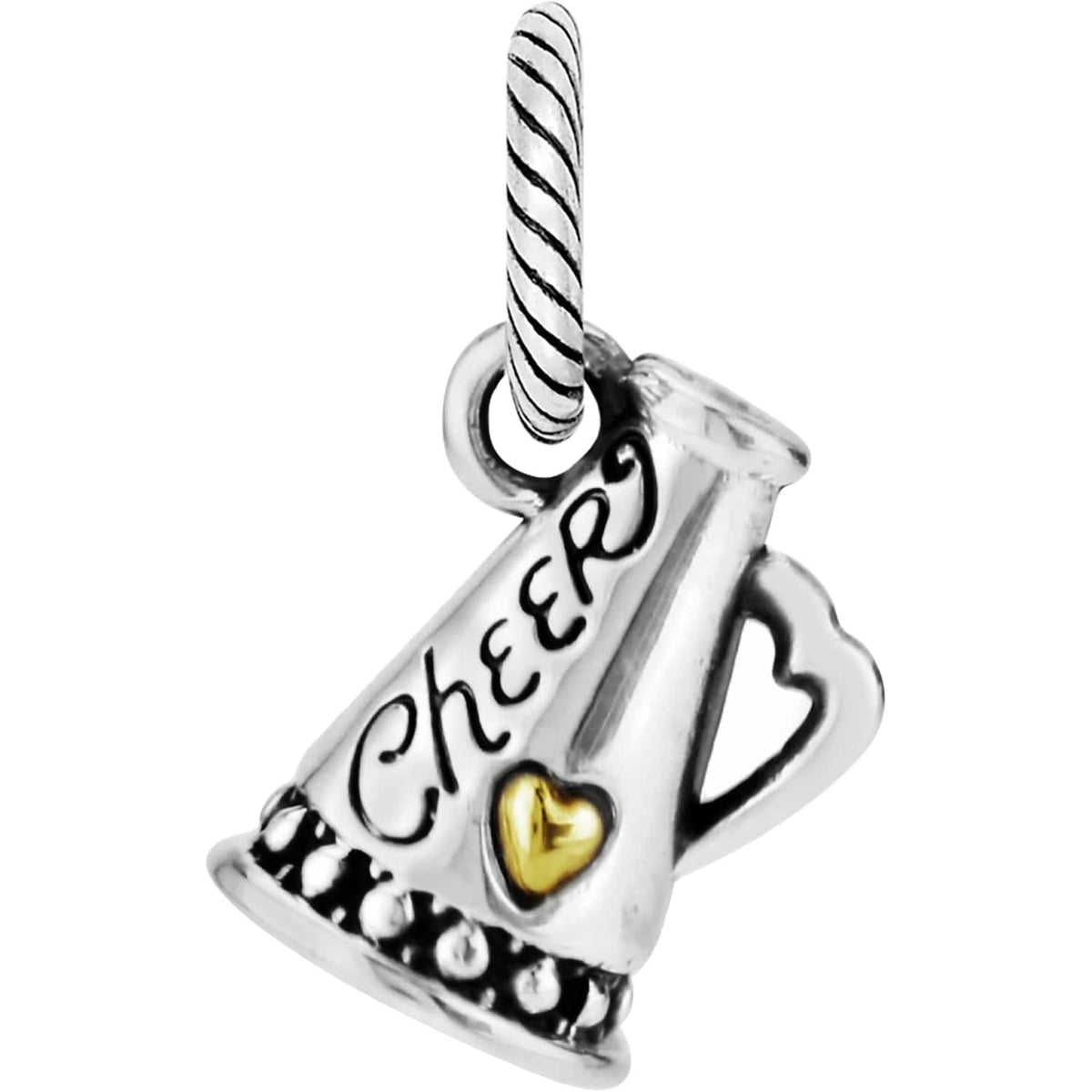 Cheer Charm — Silver