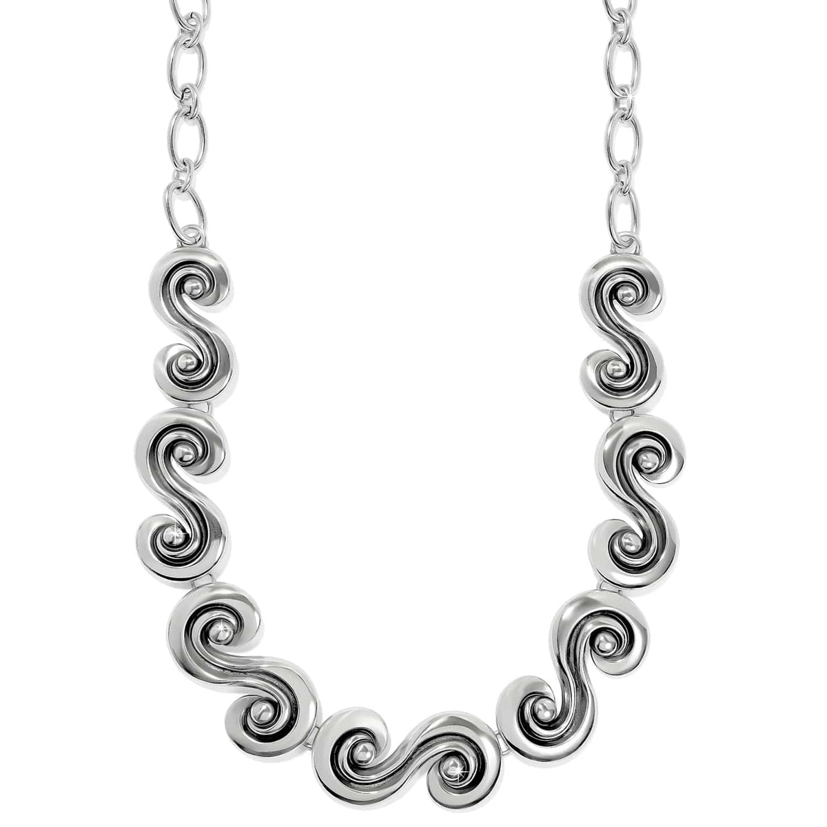 Contempo Moda Necklace — Silver
