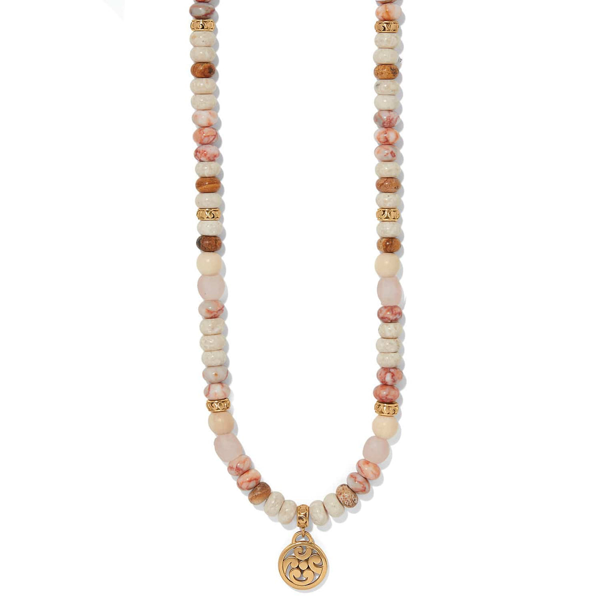 Contempo Playa Rosa Necklace — Pink