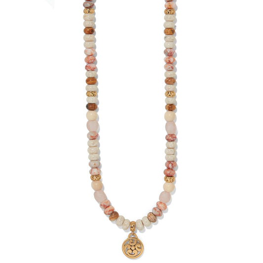 Contempo Playa Rosa Necklace — Pink