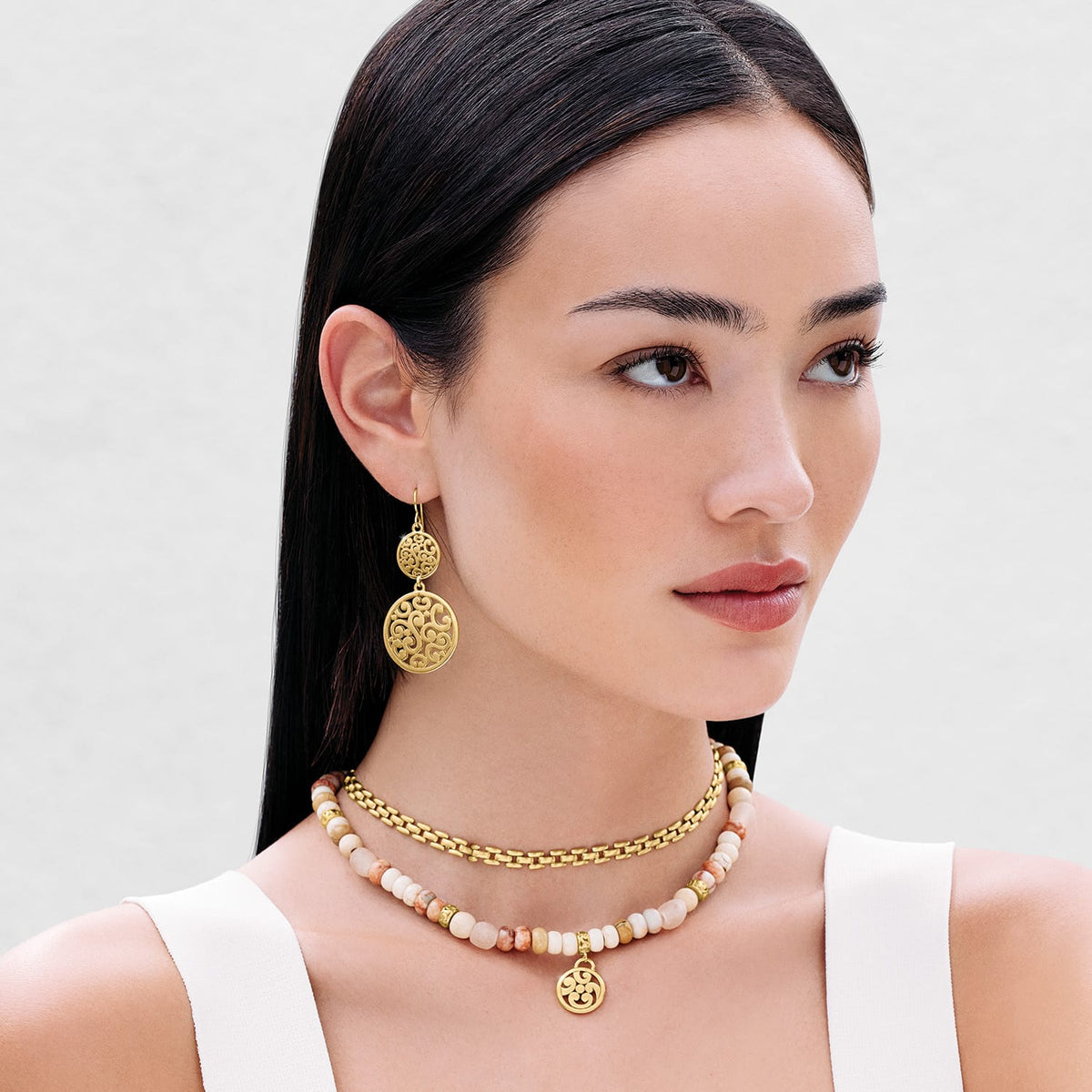 Contempo Playa Rosa Necklace by Brighton