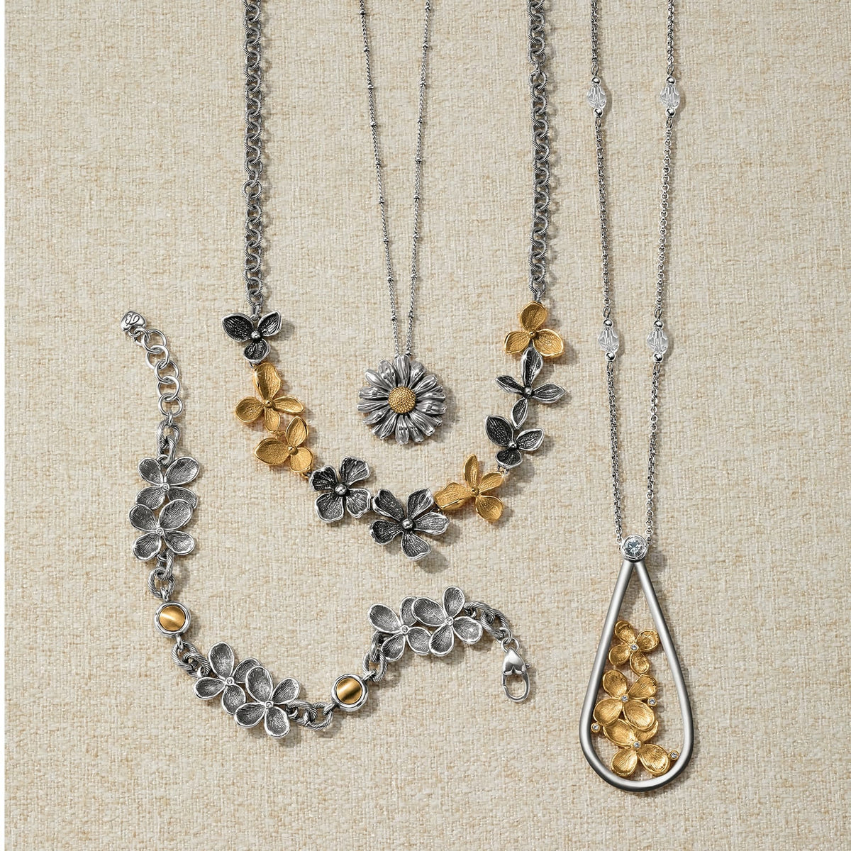 Everbloom Garland Necklace by Brighton