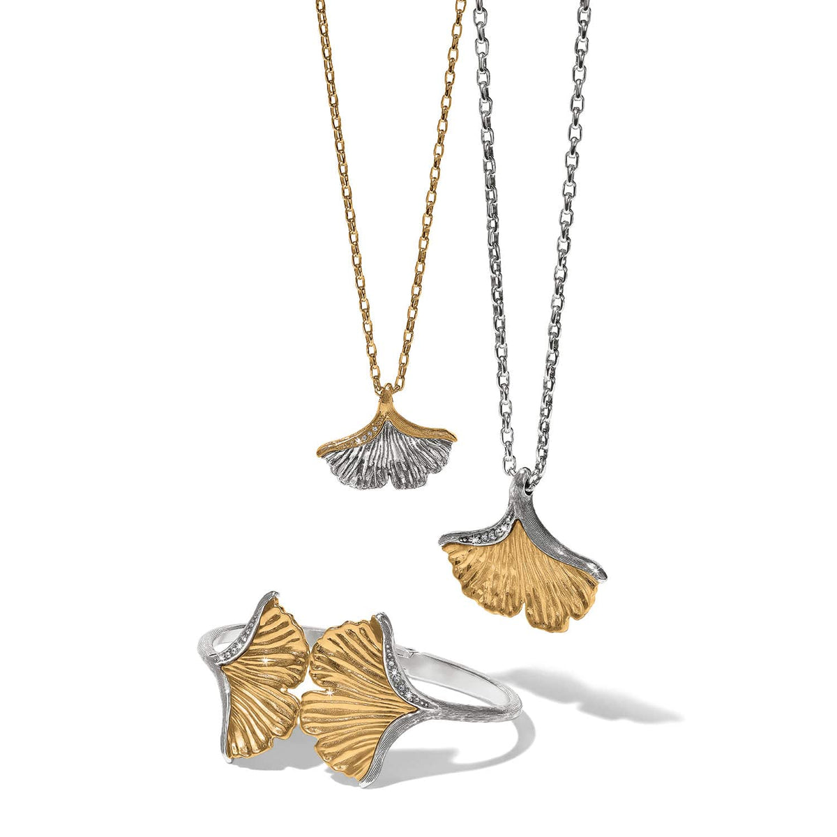 Everbloom Ginkgo Small Necklace by Brighton