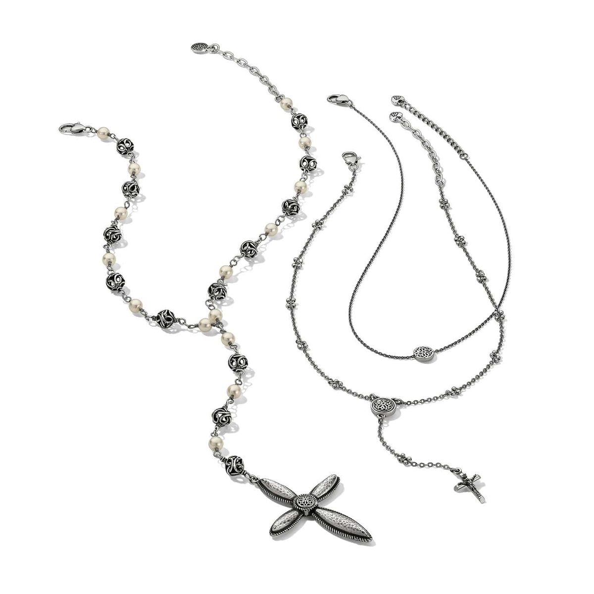 Ferrara Cross Y Necklace by Brighton