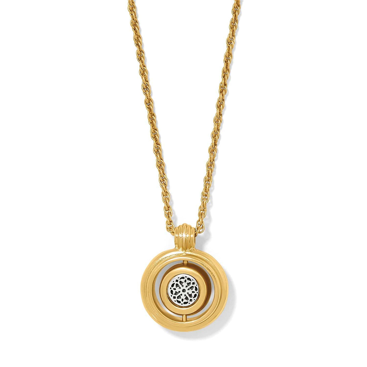 Ferrara Deco Pearl Necklace by Brighton