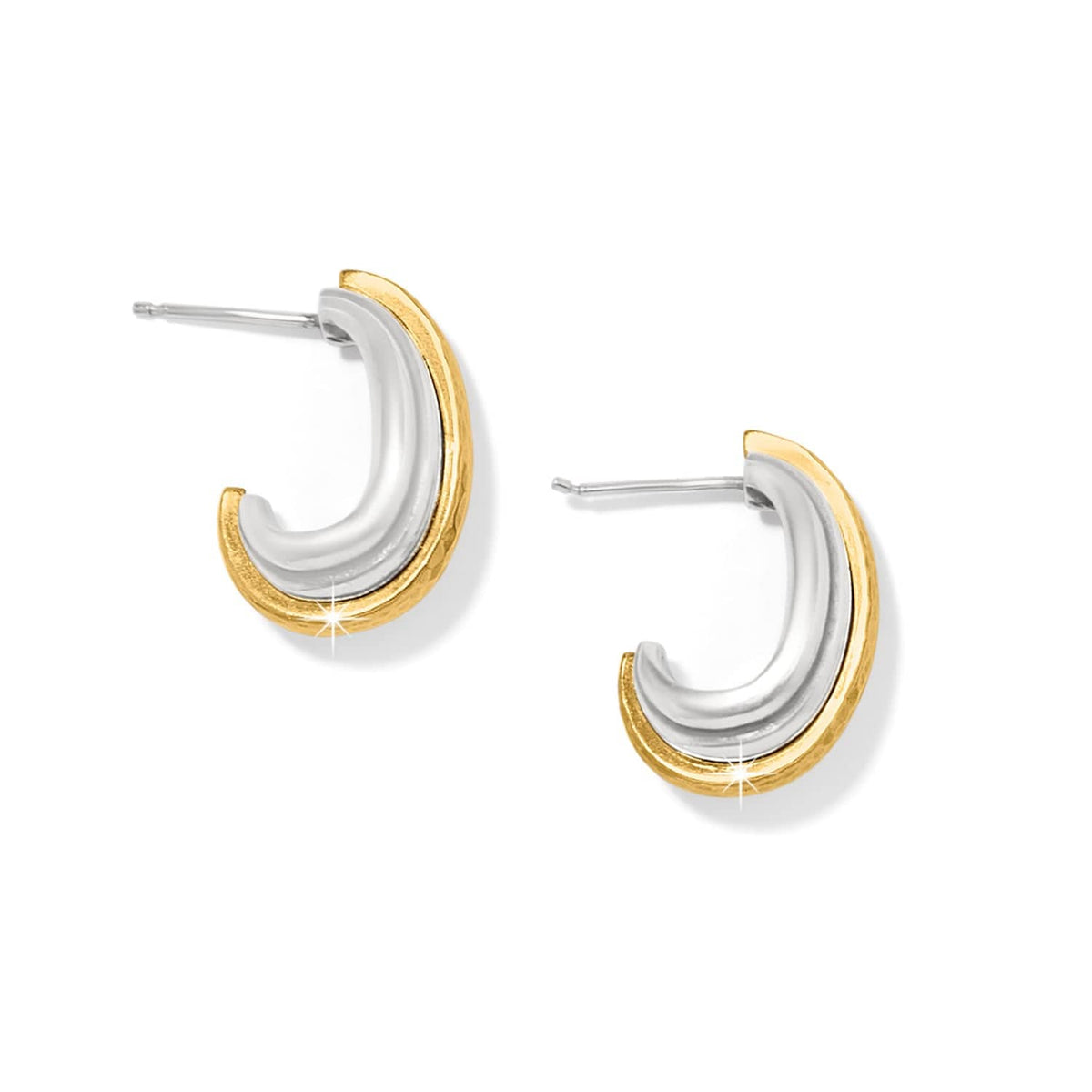 Ferrara Deco Small Hoop Earrings by Brighton