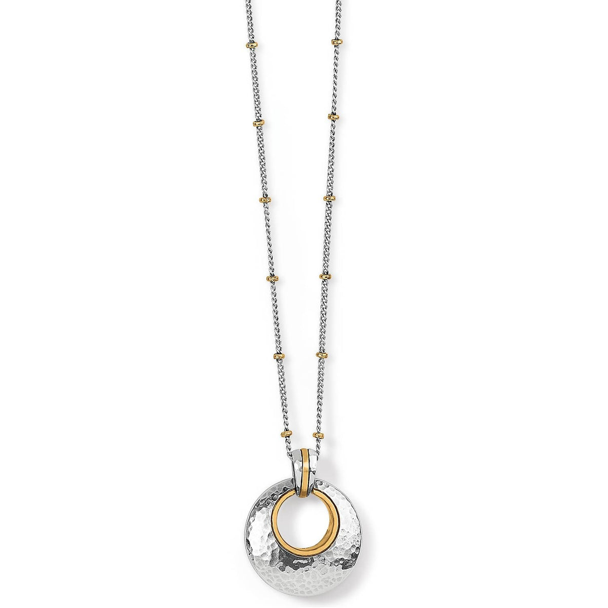Ferrara Entrata Petite Necklace — Silver-Gold