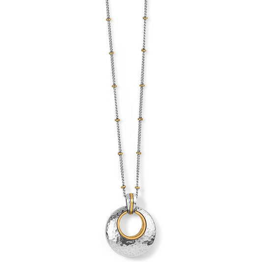 Ferrara Entrata Petite Necklace — Silver-Gold