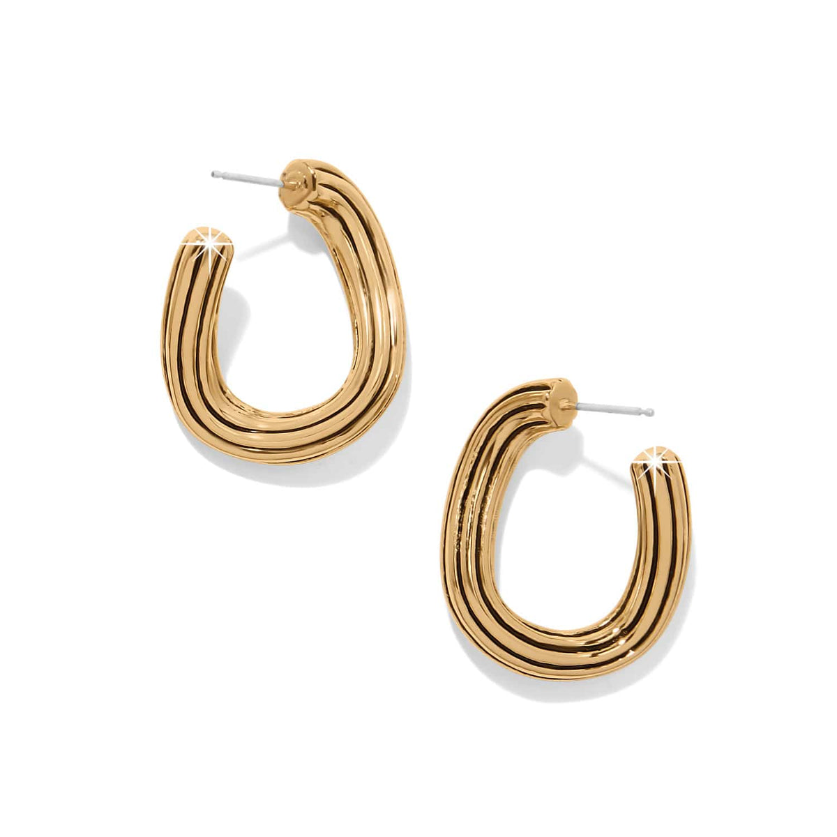 Ferrara Eterna Post Earrings — Silver
