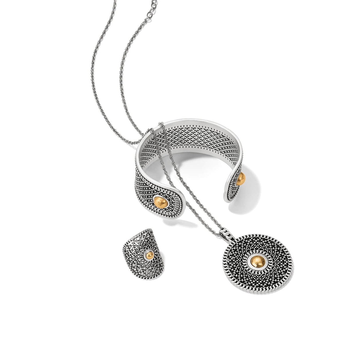 Ferrara Segreta Medallion Necklace by Brighton