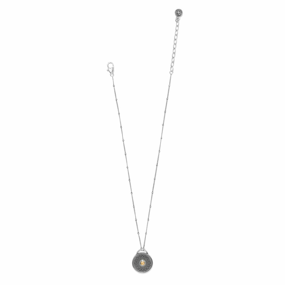 Ferrara Segreta Medallion Petite Necklace by Brighton