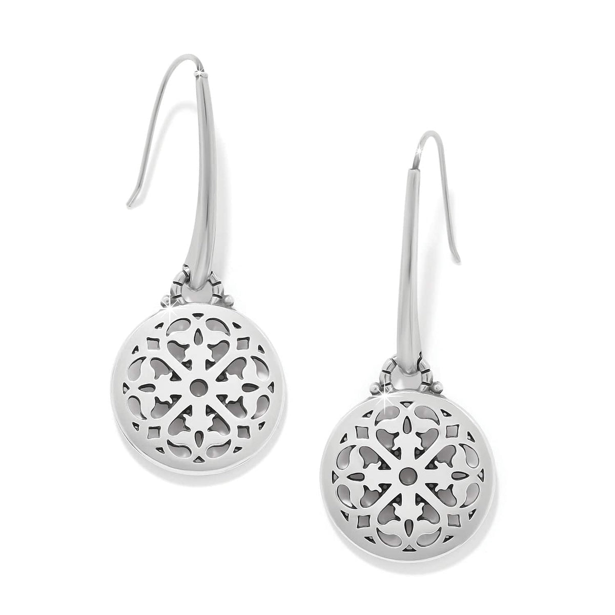 Ferrara Siena French Wire Earrings — Silver