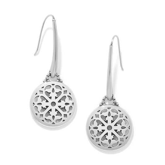 Ferrara Siena French Wire Earrings — Silver