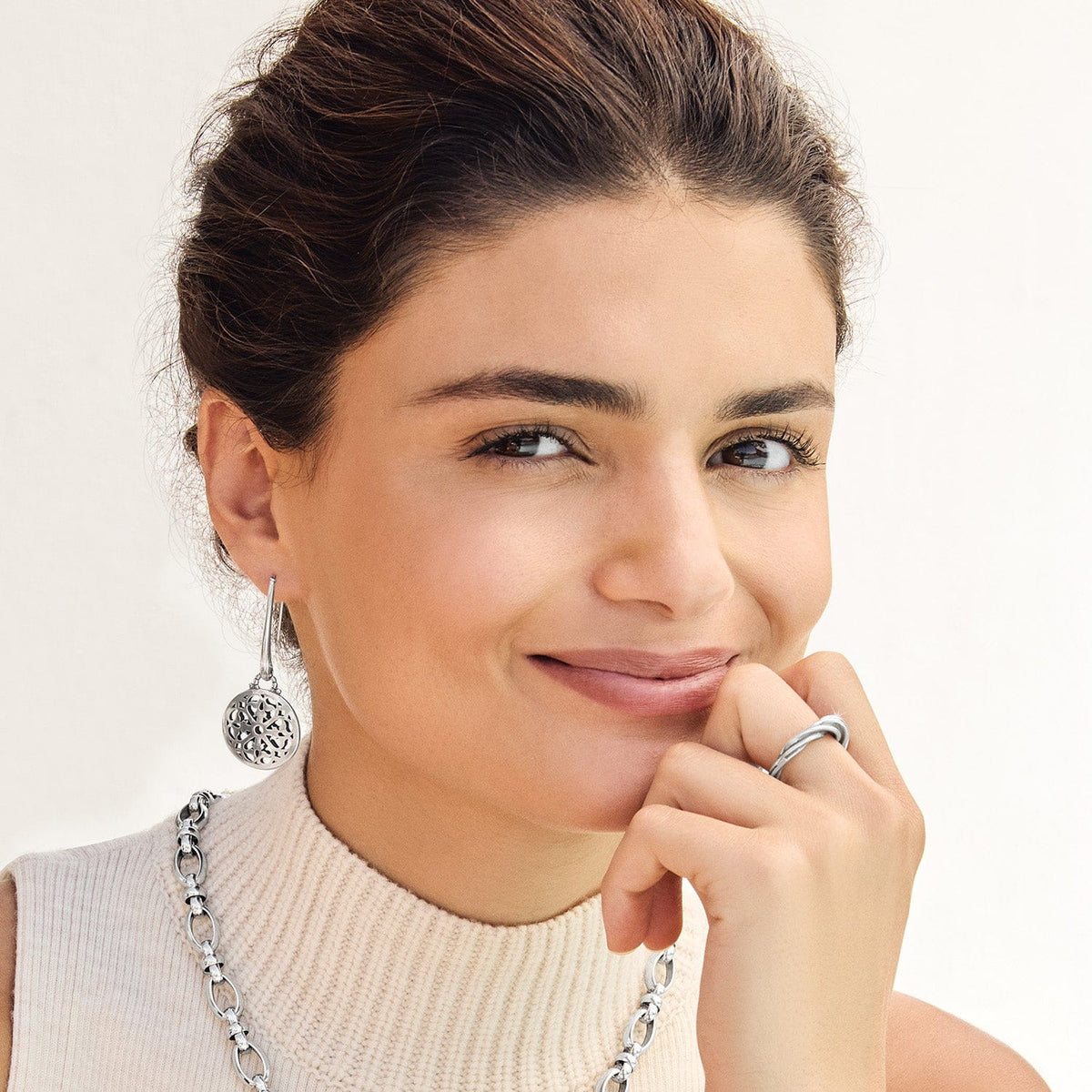 Ferrara Siena French Wire Earrings by Brighton