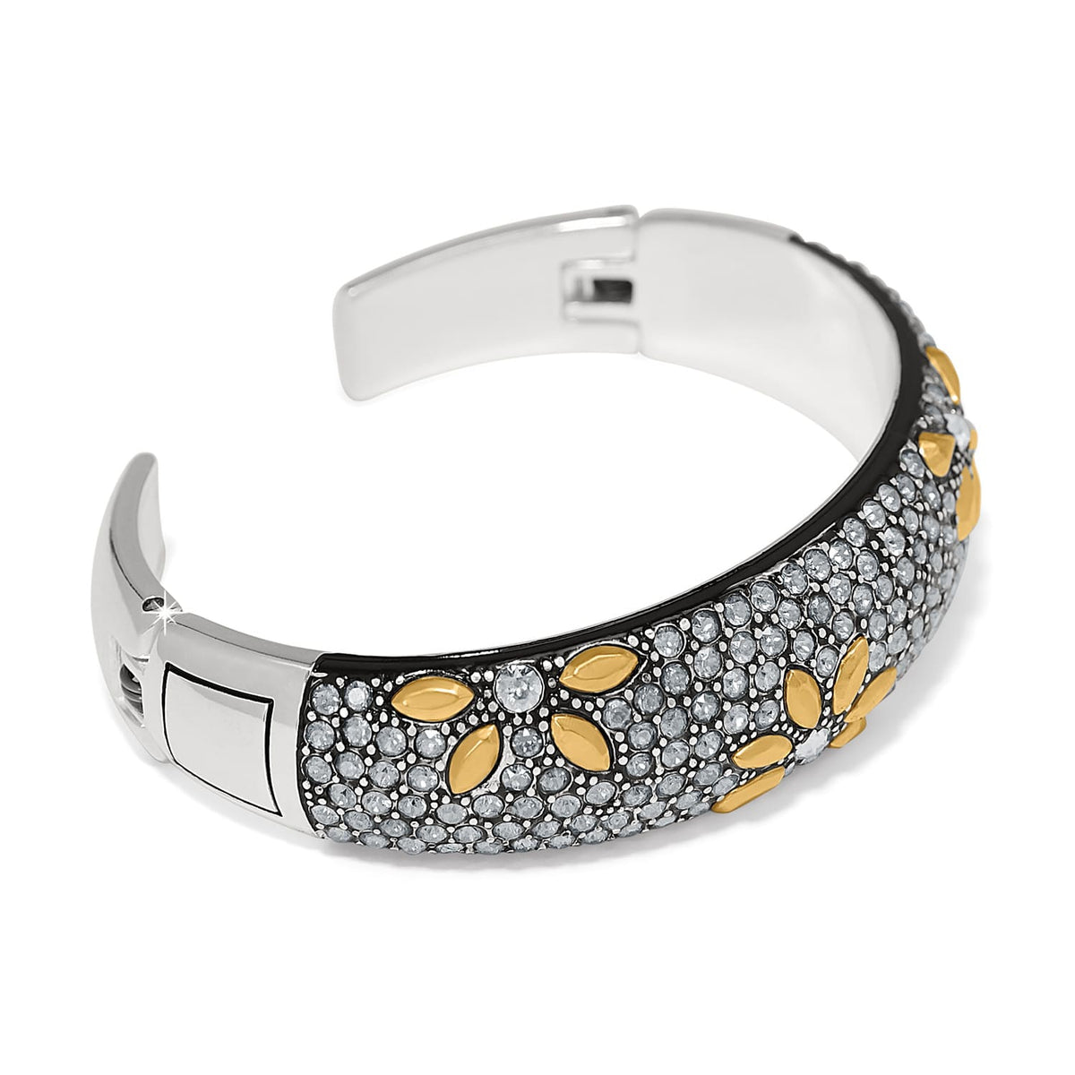 Garden Of Love Double Hinged Bangle by Brighton