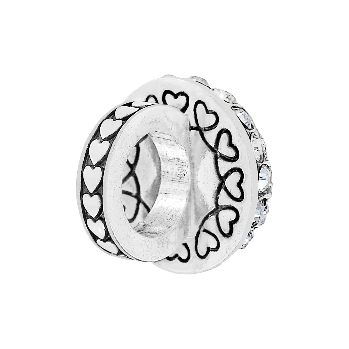 Glitter Hearts Ring Bead by Brighton