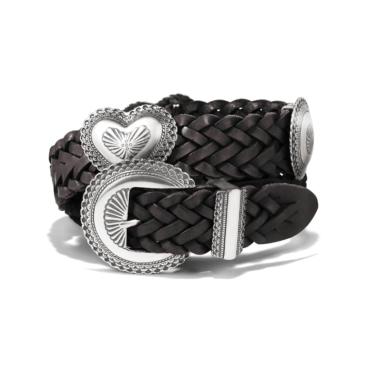 Heart Concho Belt — Multi