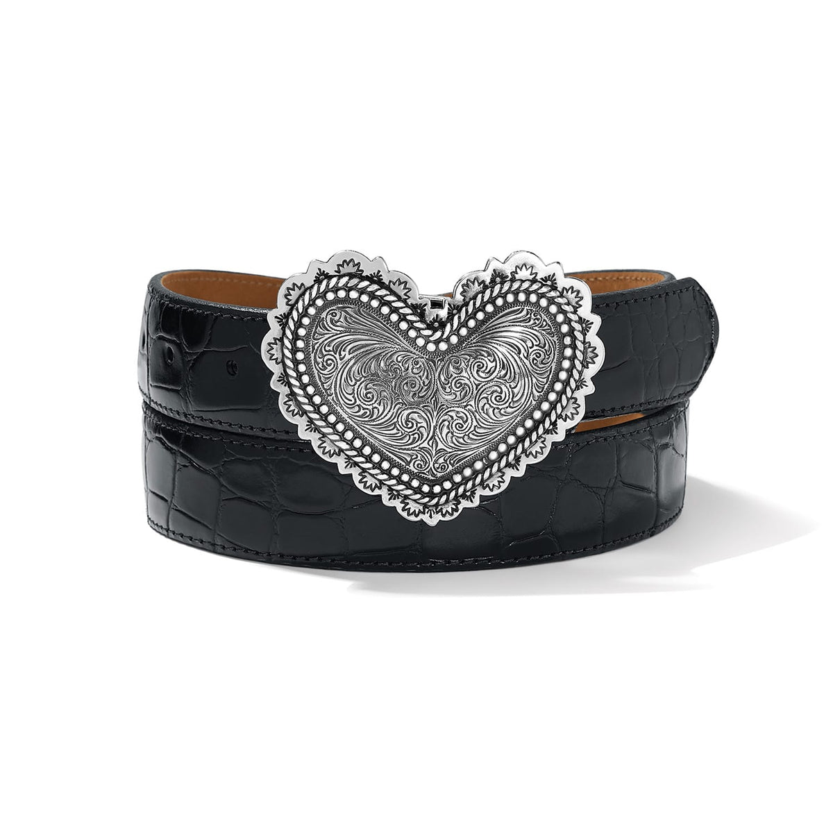 Heart Of Silver Belt — Black