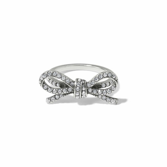 Illumina Bow Ring — Silver