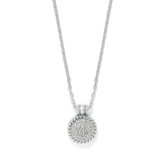 Illumina Celeste Dome Necklace — Silver