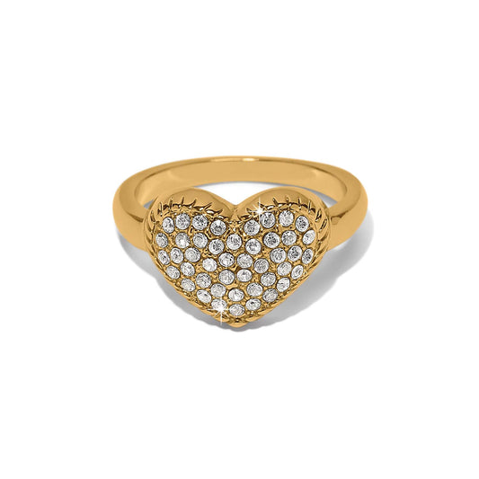 Illumina Celeste Heart Ring — Gold