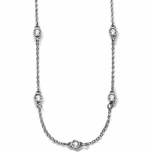 Illumina Petite Collar Necklace — Silver
