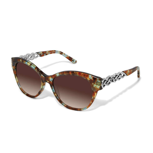 Interlok Braid Blue Havana Sunglasses — Blue Havana