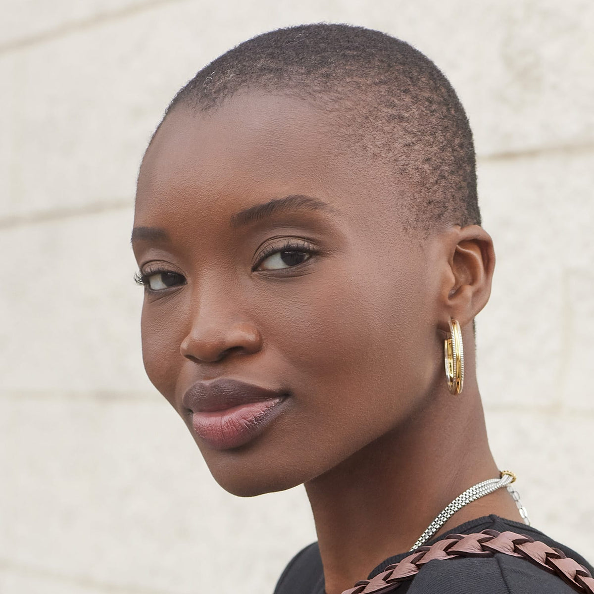 Interlok Heirloom Hoop Earrings by Brighton