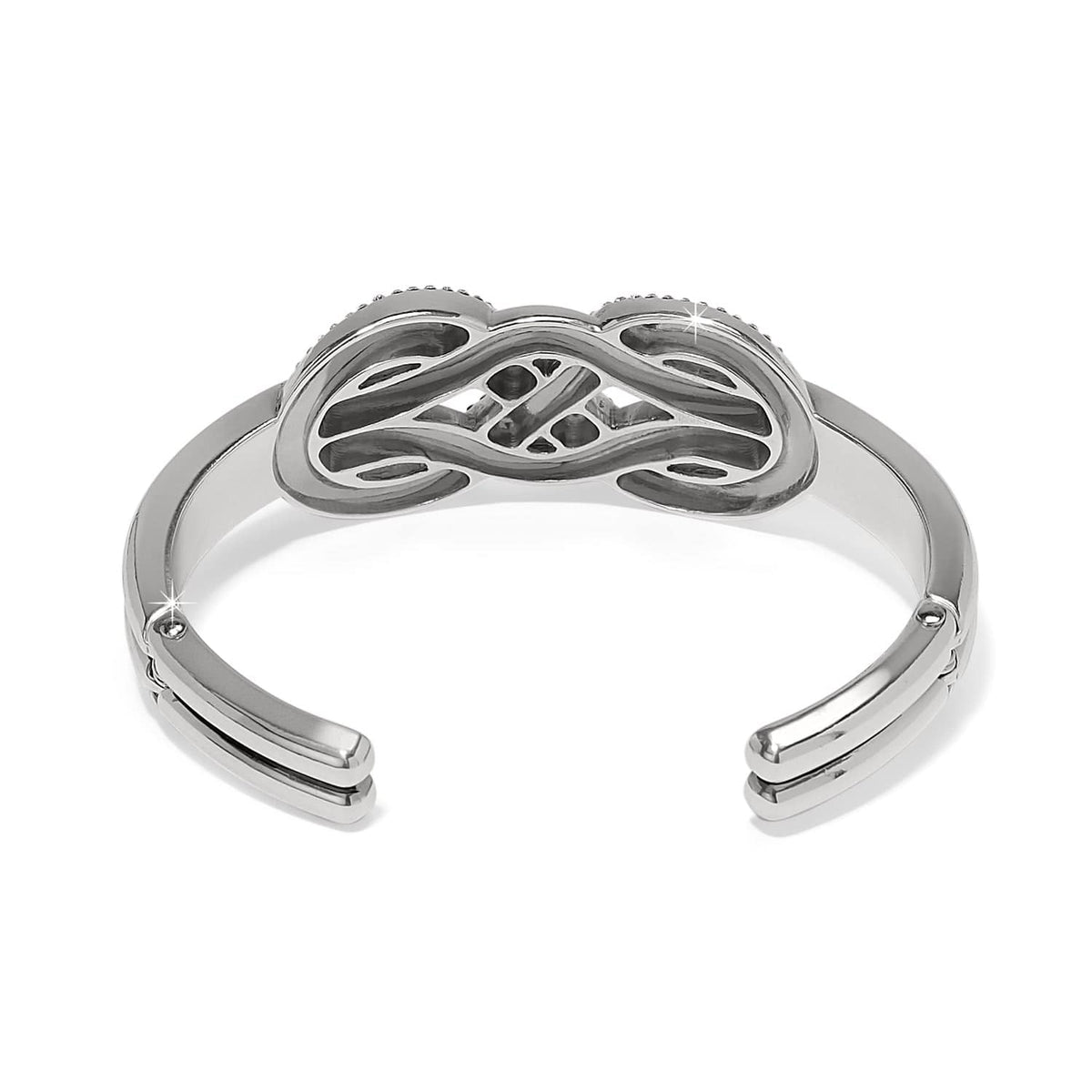 Interlok Luxe Double Hinged Bangle by Brighton