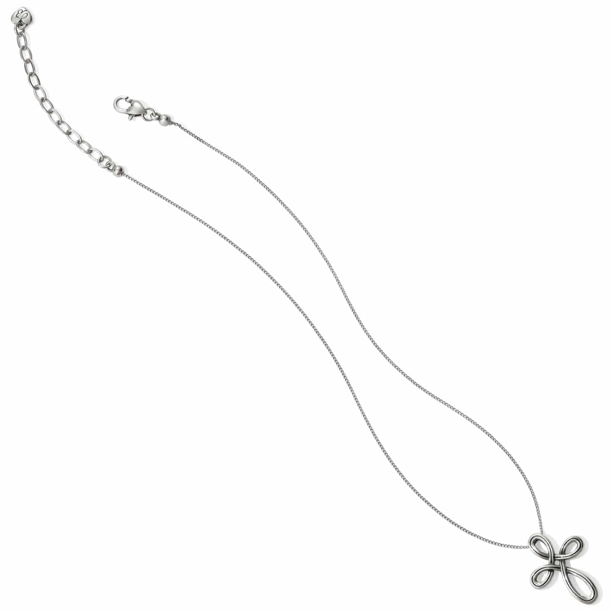 Interlok Petite Cross Necklace by Brighton