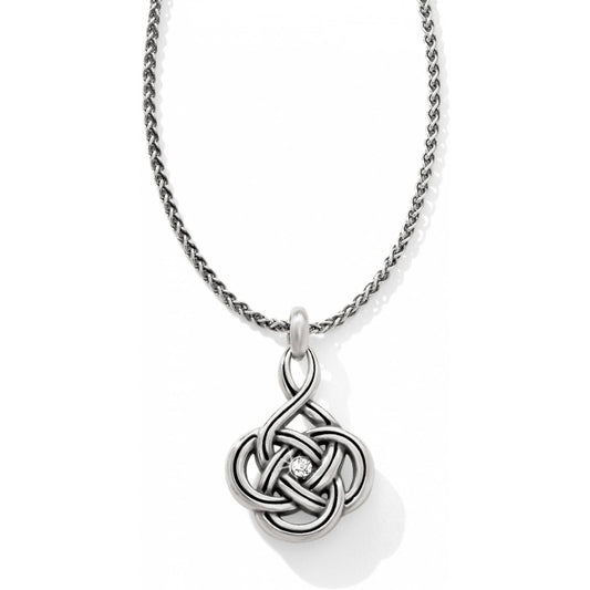 Interlok Petite Necklace — Silver