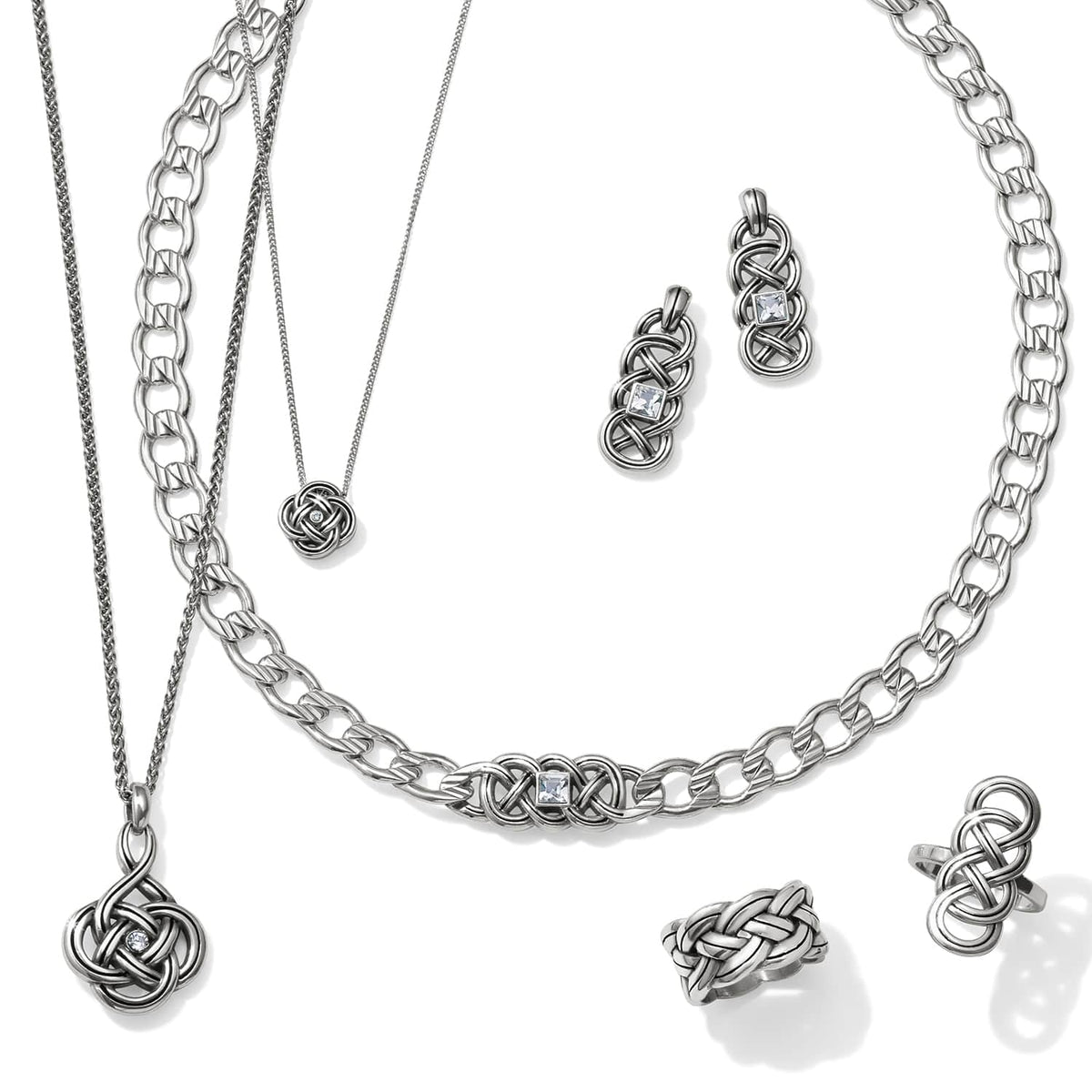 Interlok Petite Necklace by Brighton