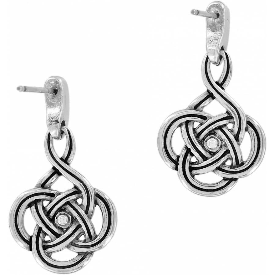 Interlok Petite Post Drop Earrings by Brighton