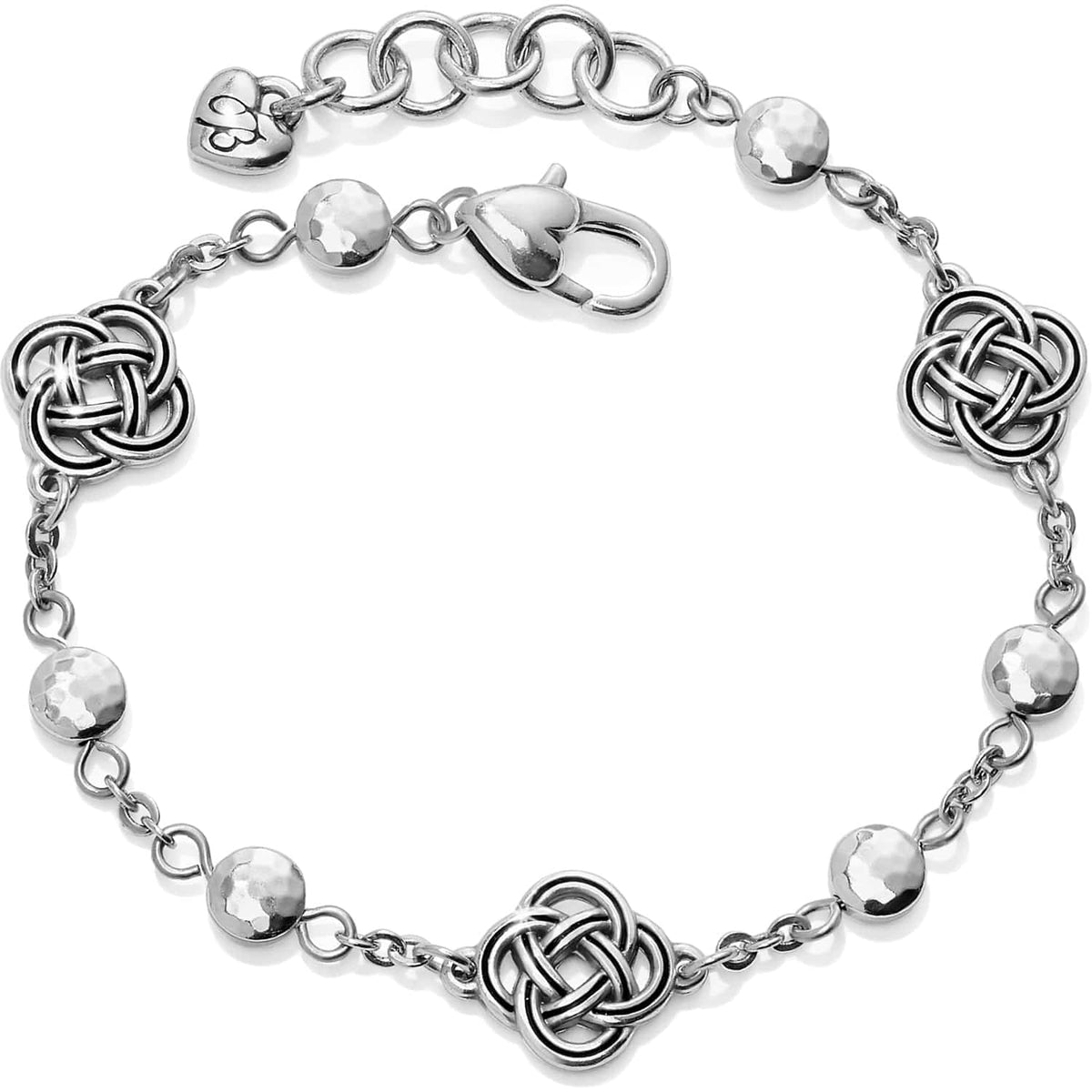 Interlok Petite Station Bracelet — Silver