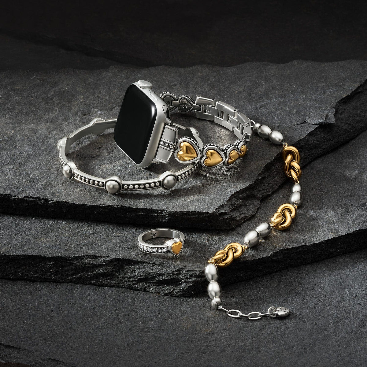 Interlok Single Knot Drops Bracelet by Brighton