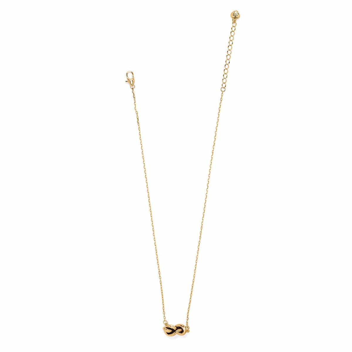 Interlok Single Knot Petite Necklace by Brighton