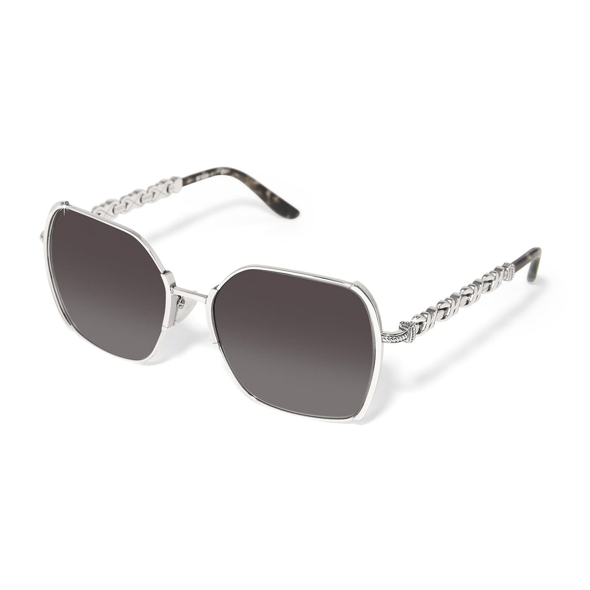 Interlok Twist Sunglasses — Silver