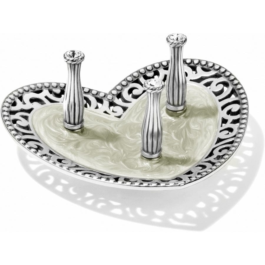 Lacie Daisy 3 Ring Holder — Silver