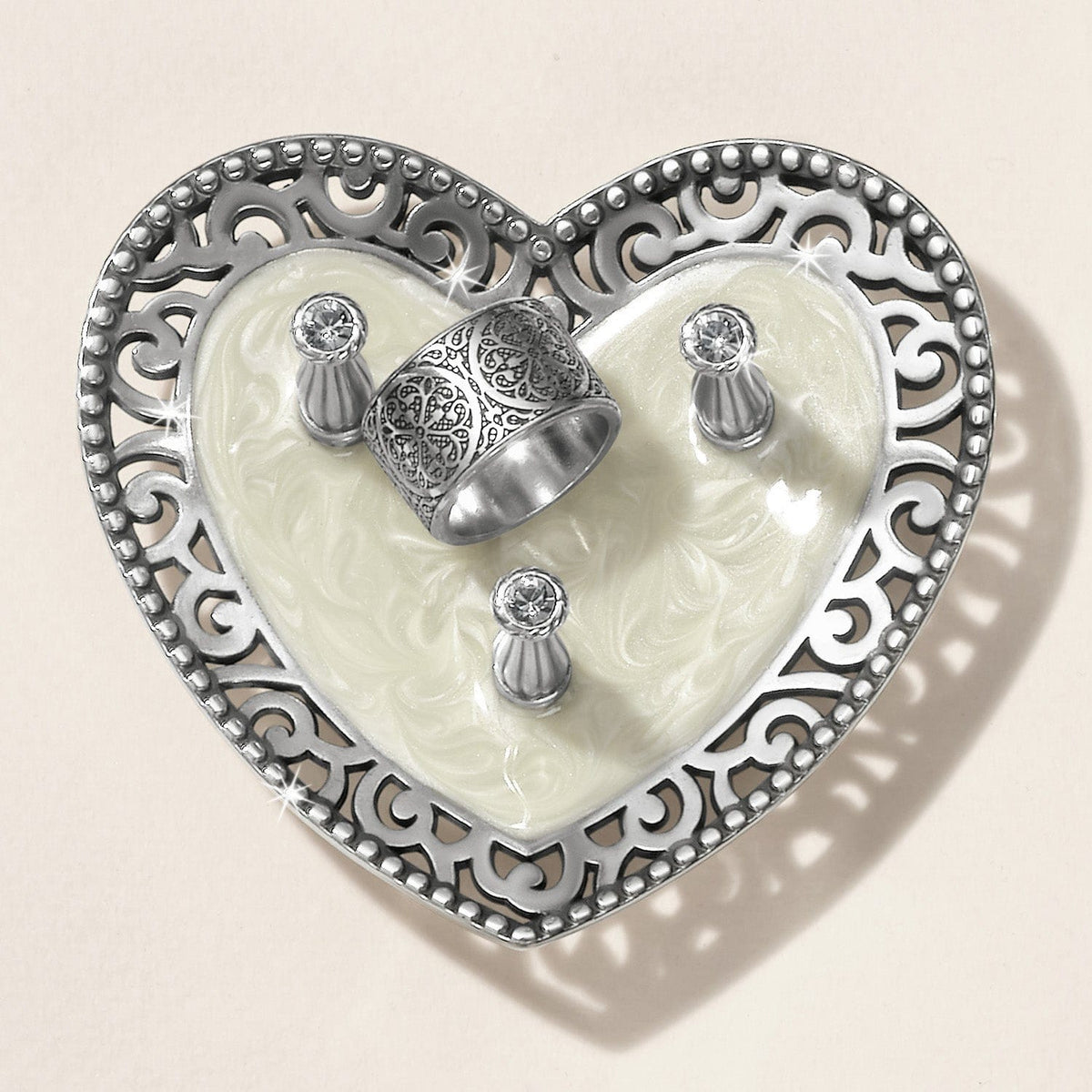 Lacie Daisy 3 Ring Holder by Brighton