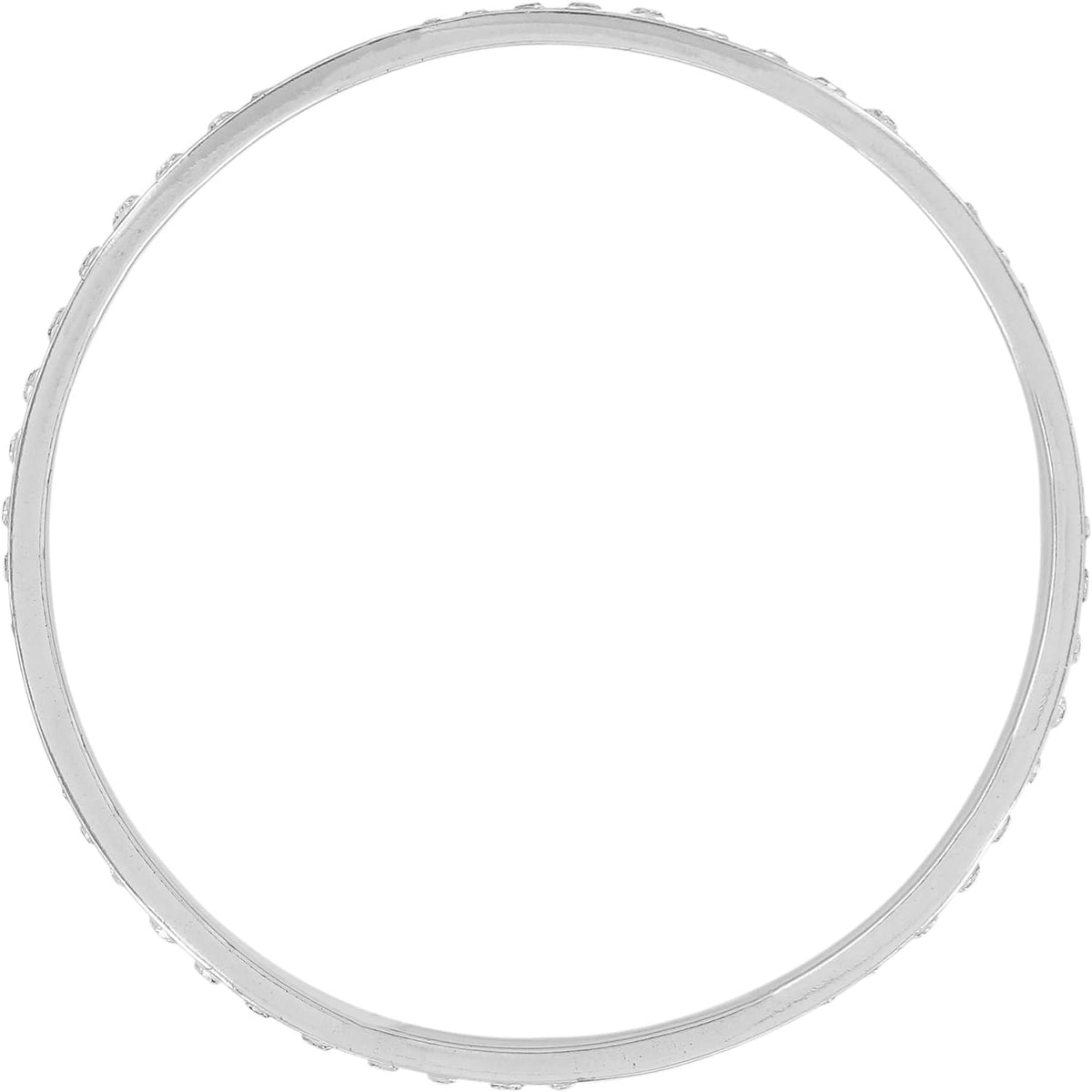 Light Hearted Crystal Bangle by Brighton