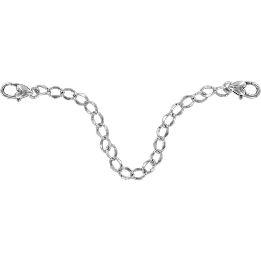 Long Necklace Extender — Silver