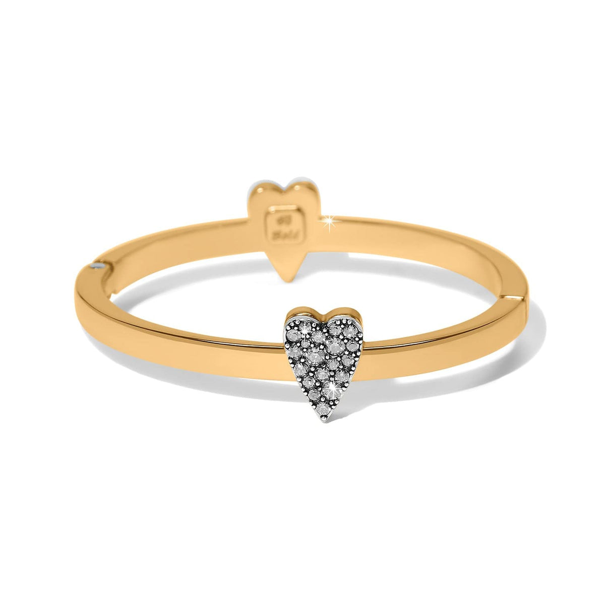 Love Messages B Bold Hinged Bangle by Brighton