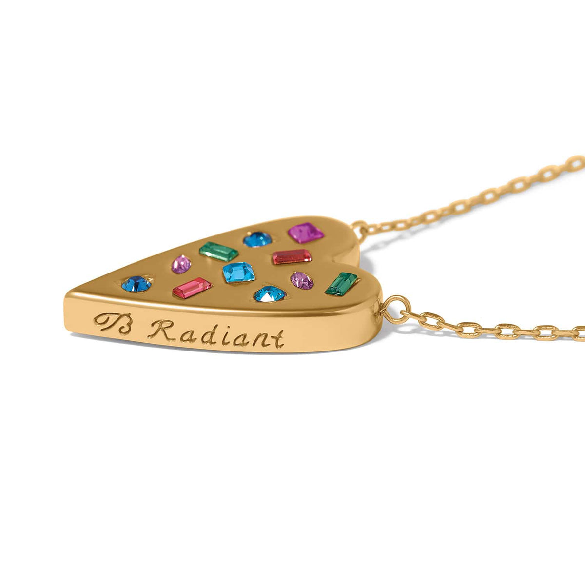Love Messages B Radiant Bright Necklace by Brighton