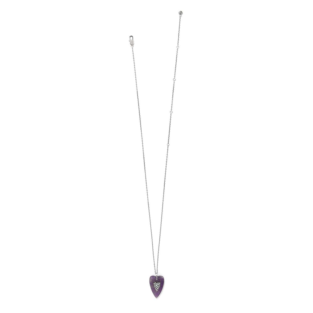 Love Messages B You Amethyst Necklace by Brighton
