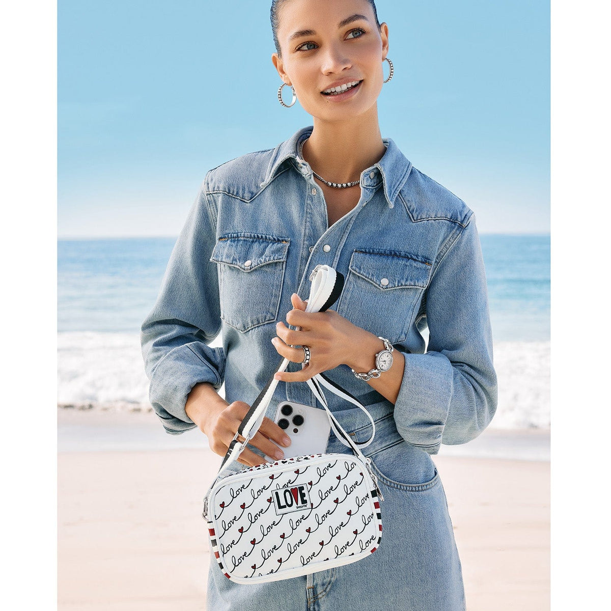 Love Scroll Cross Body Bag by Brighton