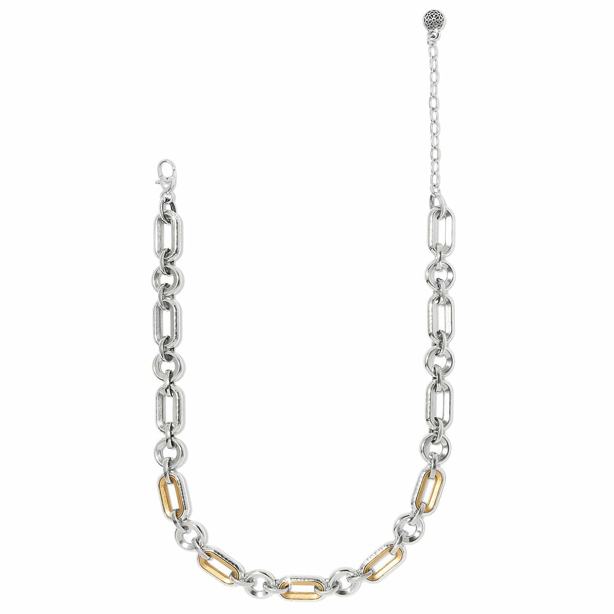 Medici Link Two Tone Necklace by Brighton