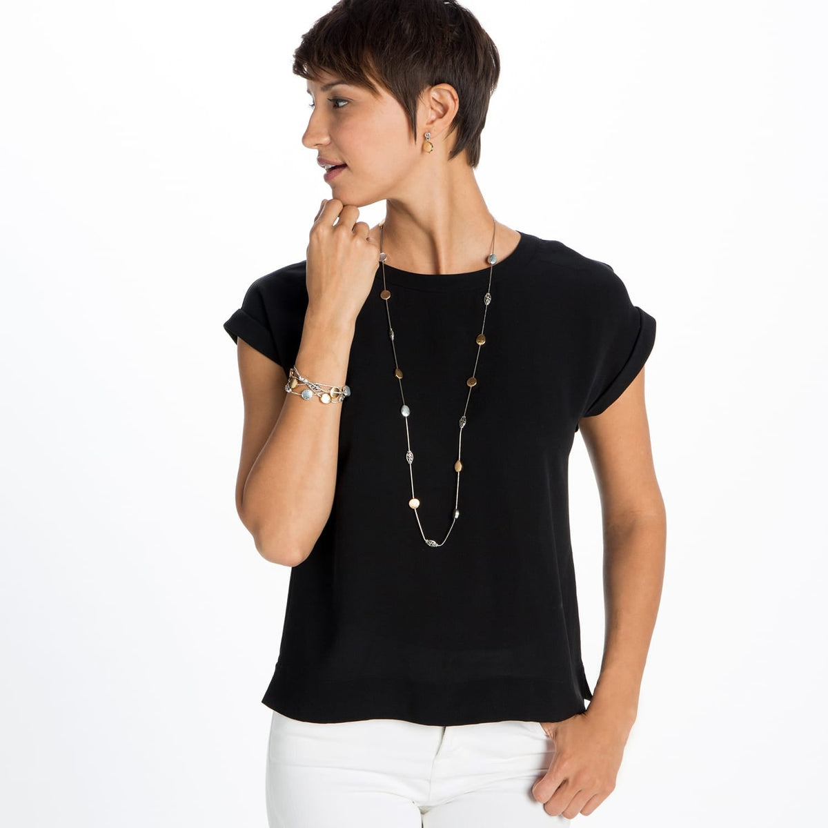 Mediterranean Long Necklace by Brighton