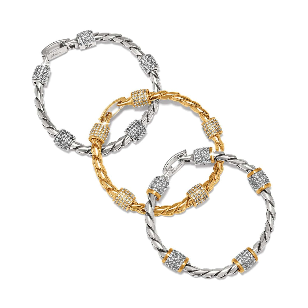 Meridian Bracelet — Silver-Gold