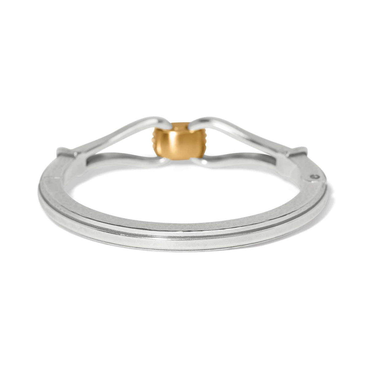 Meridian Classic Hinged Bangle — Silver