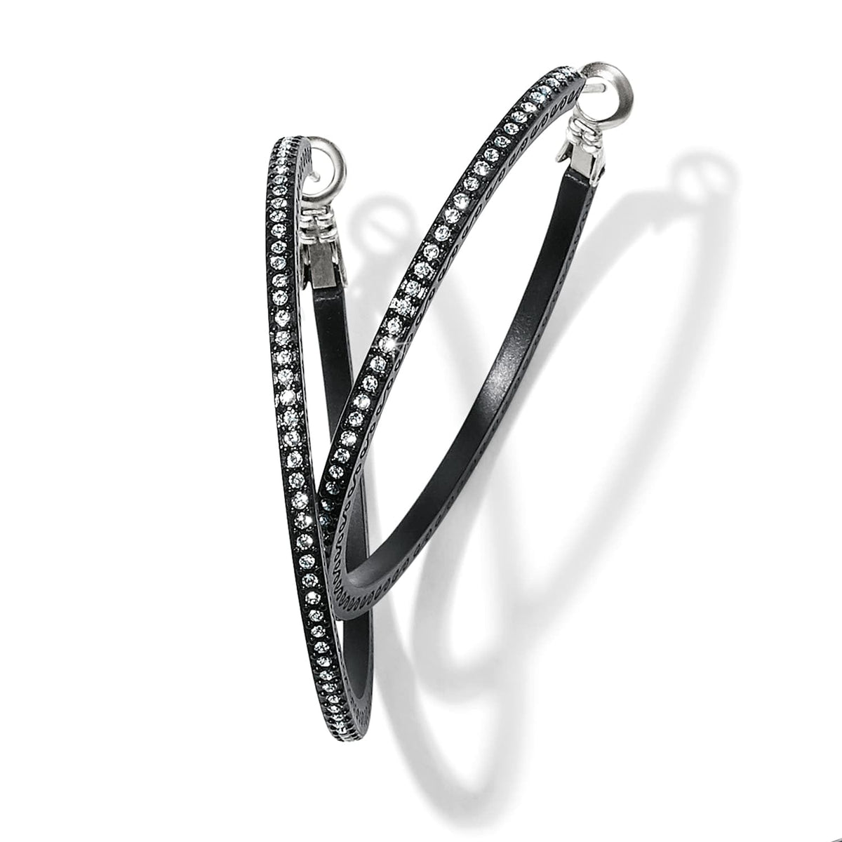 Meridian Eclipse Large Hoop Earrings by Brighton